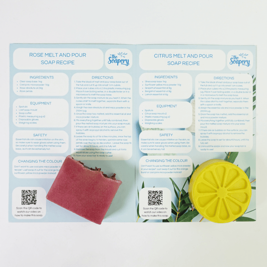 Ultimate Melt and Pour Soap Making Kit Instructions