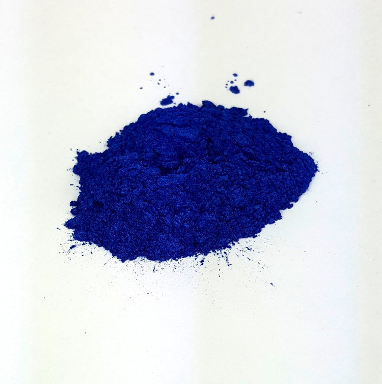 Poudre de mica cosmétique bleu tropical