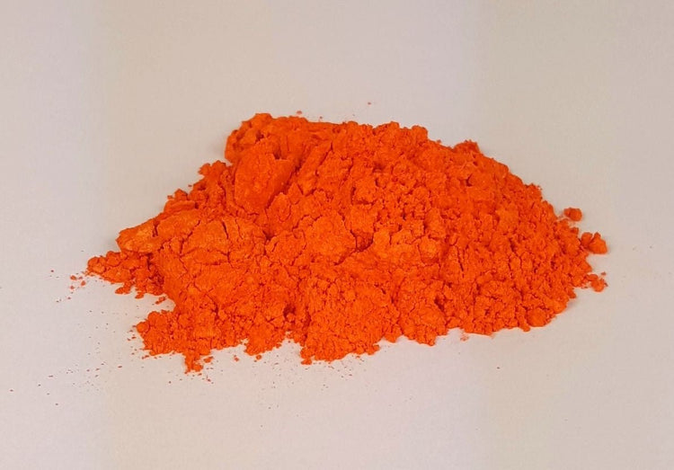 Poudre de mica cosmétique à l'orange clémentine