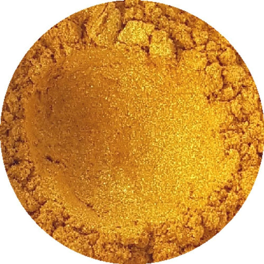 Poudre de mica cosmétique Golden Sparkle