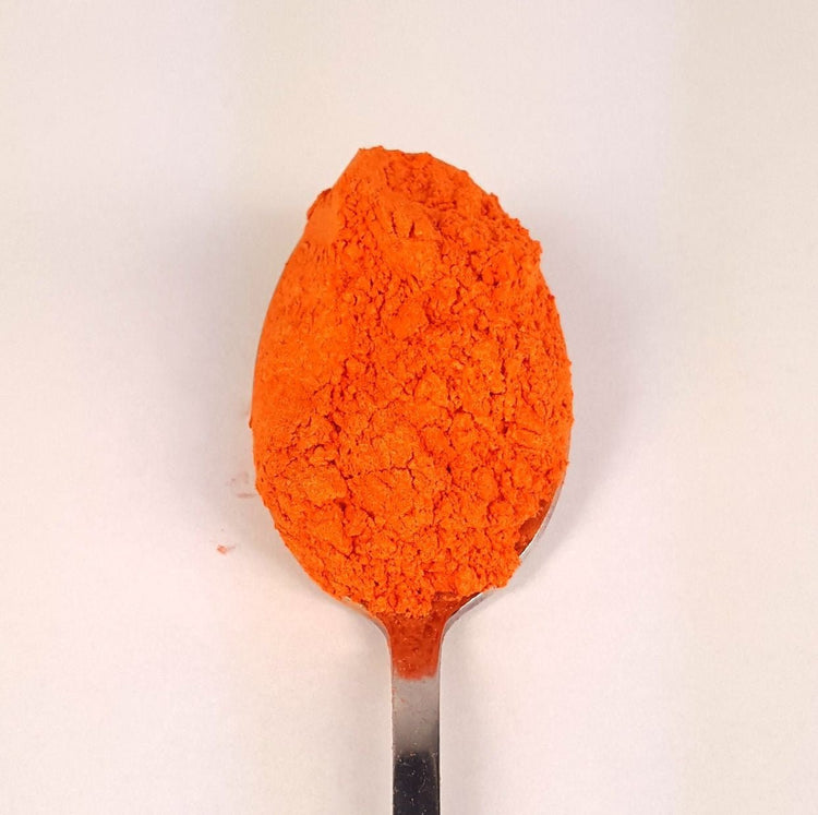 Poudre de mica cosmétique à l'orange clémentine