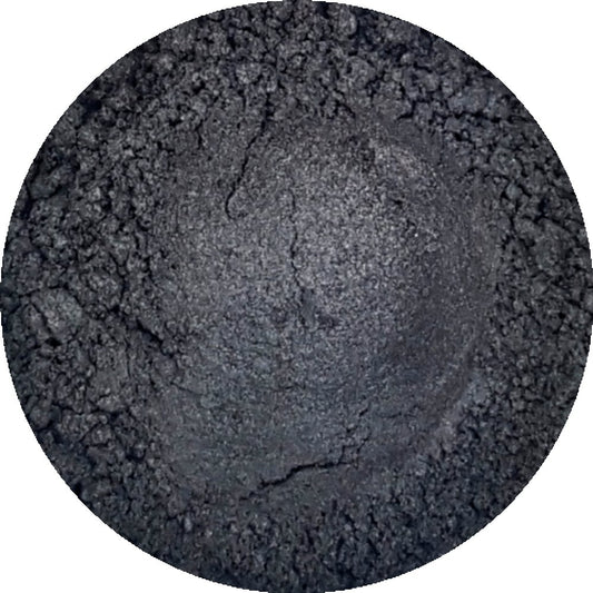 Poudre de mica cosmétique gris tempête