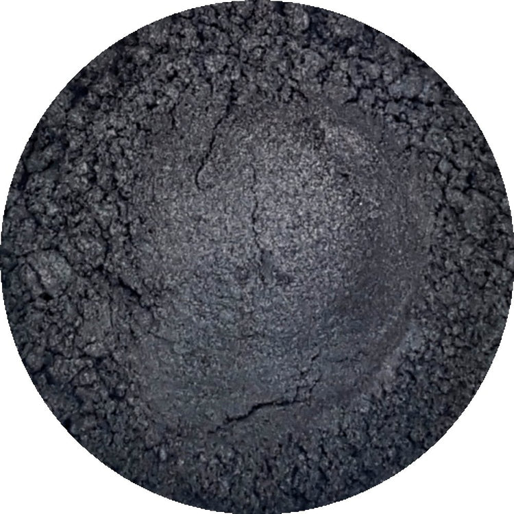 Poudre de mica cosmétique gris tempête