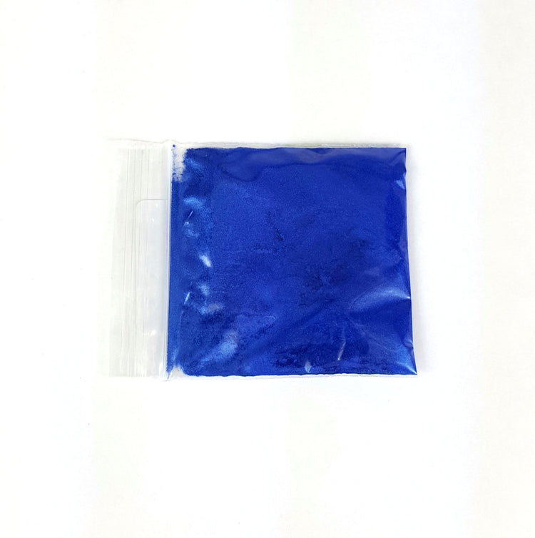 Poudre de mica cosmétique bleu tropical