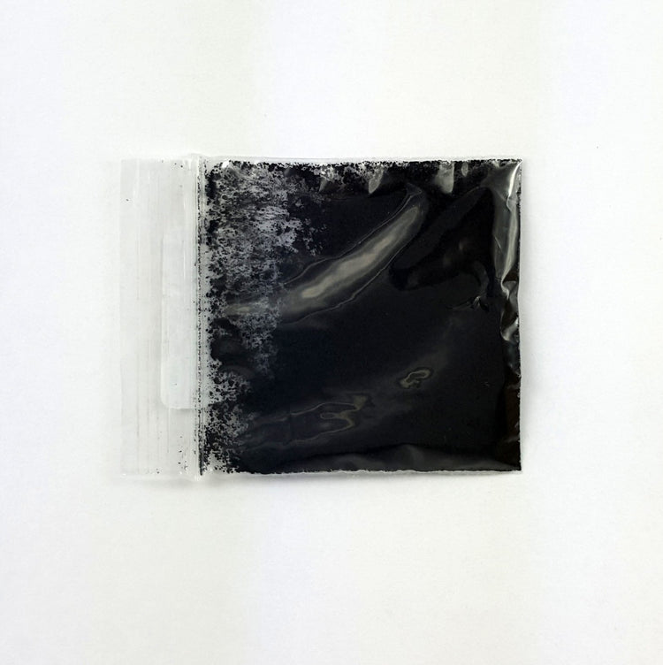 Poudre de mica cosmétique d'oxyde de fer noir