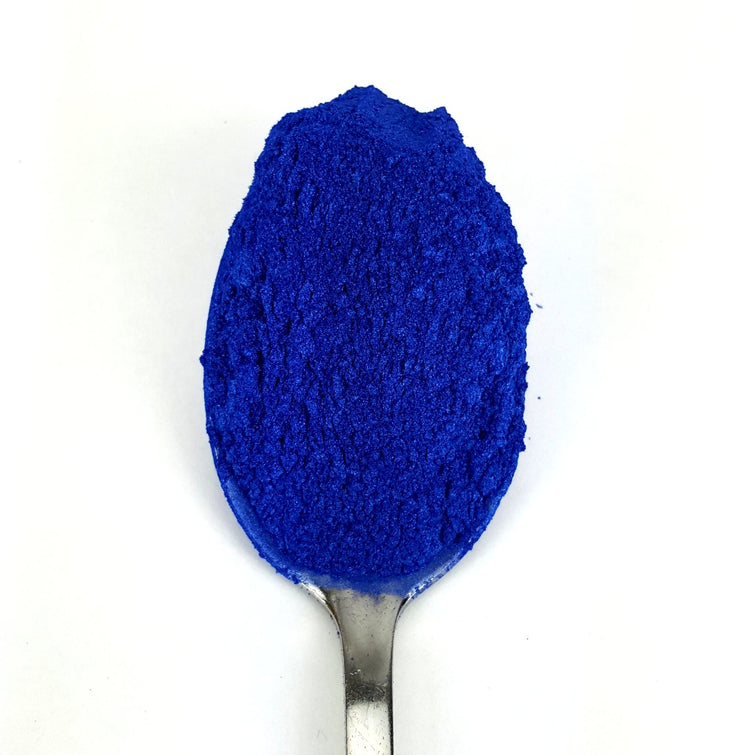 Poudre de mica cosmétique bleu tropical