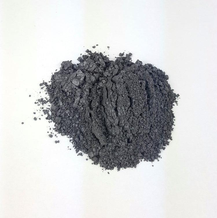 Poudre de mica cosmétique gris tempête